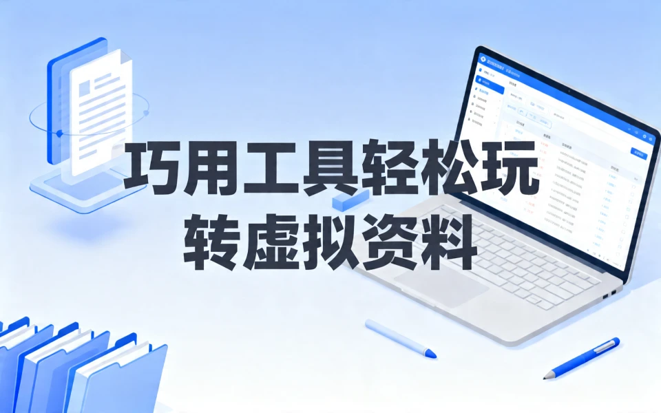 第二课：巧用工具轻松玩转虚拟资料